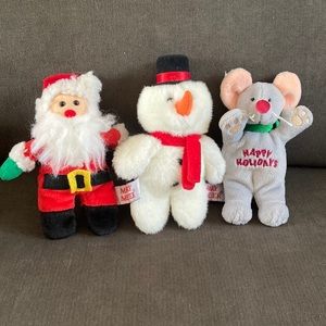 Mary Meyer Holiday Plush - Lot of 3 - Vintage